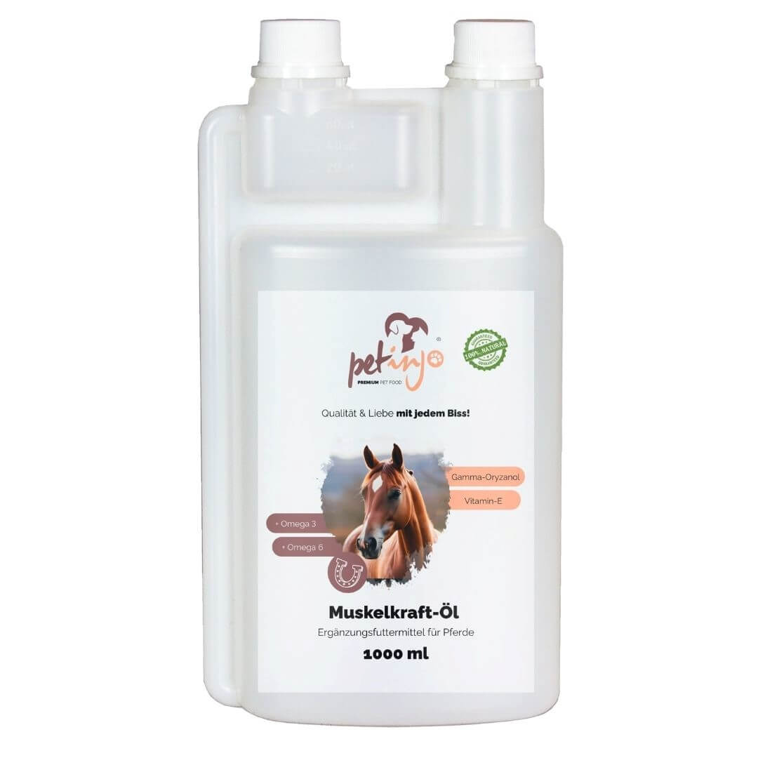 Muskelkraft Öl 1l Pferd