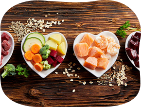 Bowl of fresh ingredients